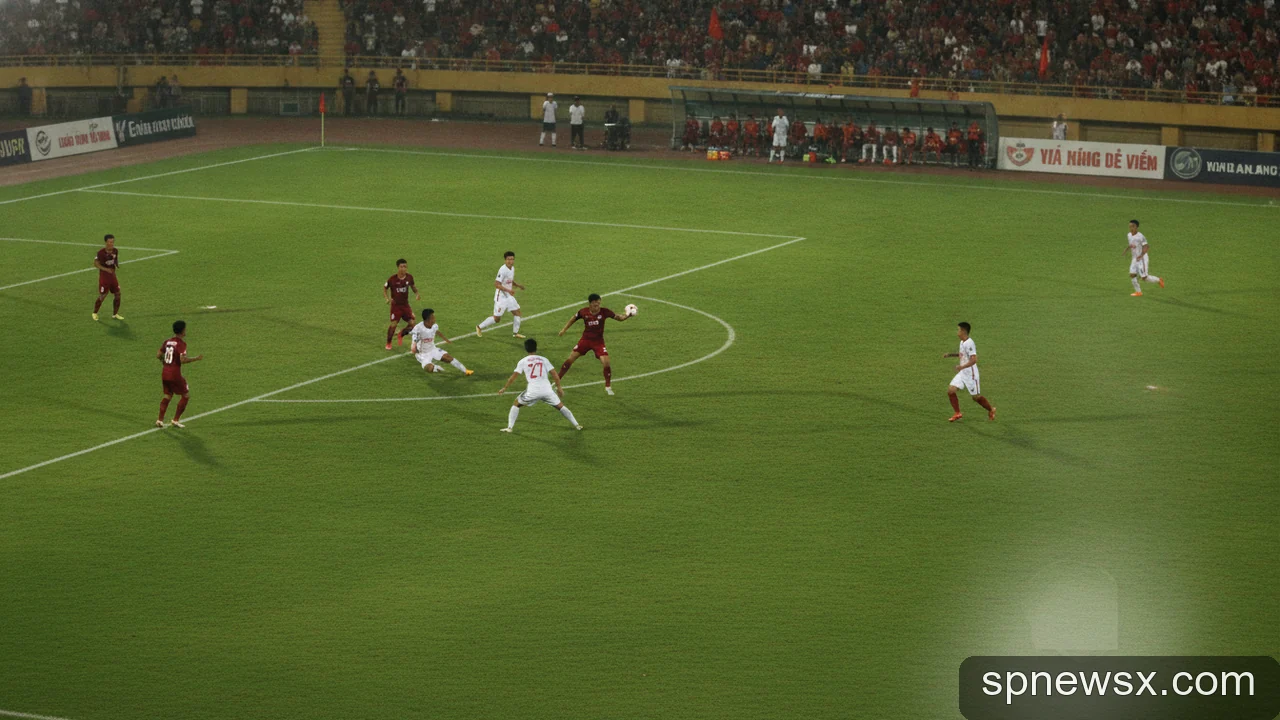 Minh họa cho Bóng đá Việt Nam V.League 2026: Phân tích kết quả dựa trên đội hình, phong độ và lịch nghỉ