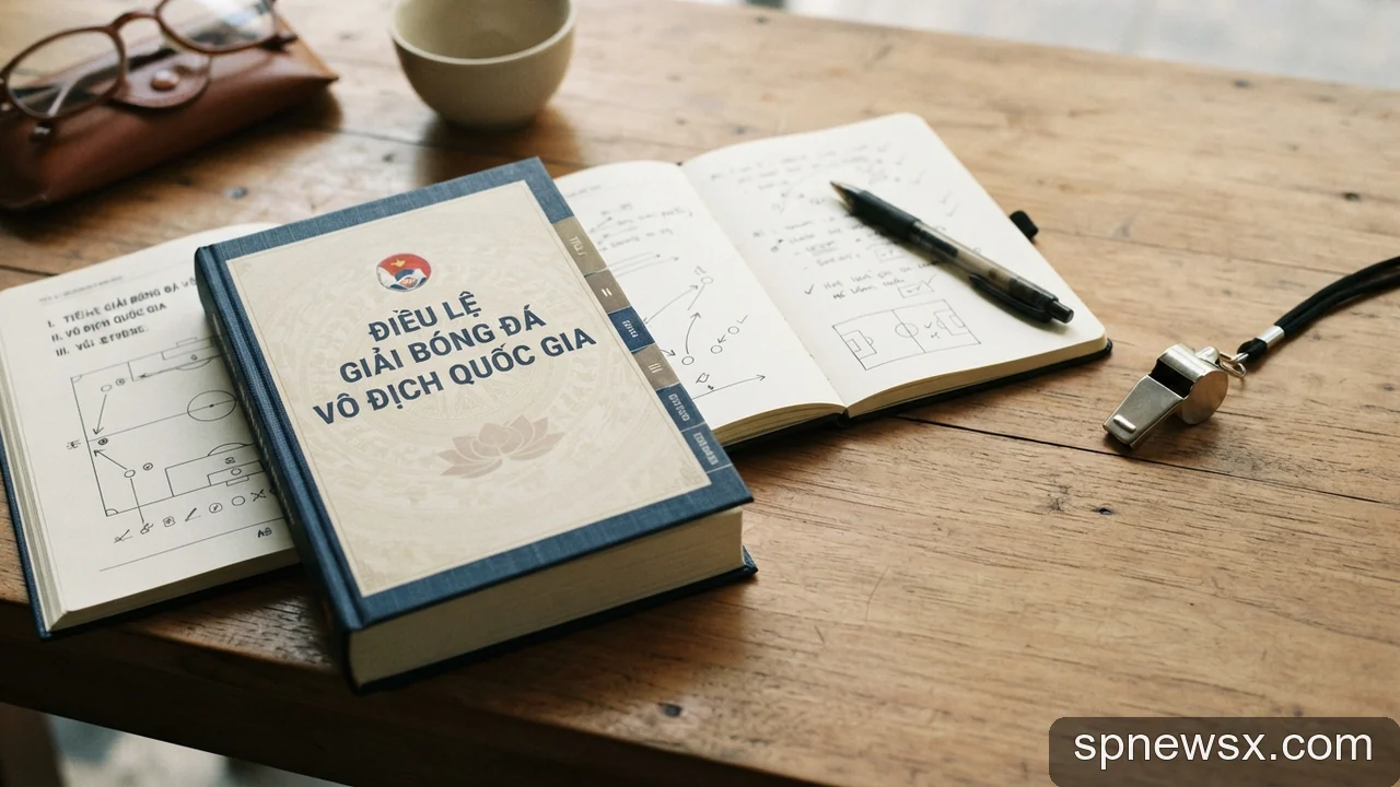 Minh họa: Cách đọc điều lệ một giải bóng đá Việt Nam