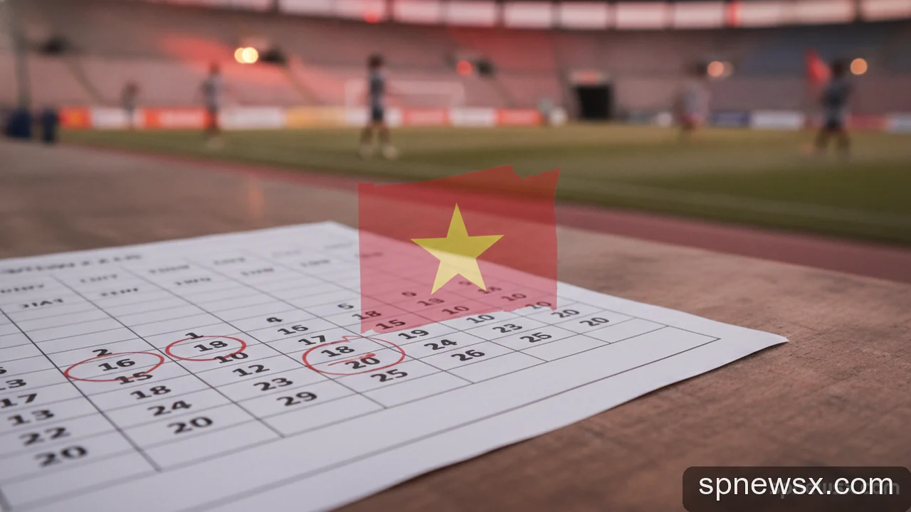 Minh họa bổ sung: Lịch thi đấu bóng đá Quốc gia Việt Nam: Những điều đã biết và thông tin chưa xác minh