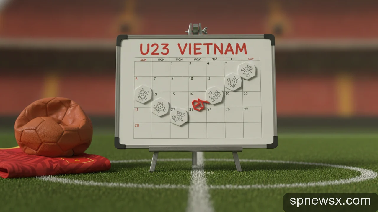 Minh họa bổ sung: Lịch U23 Việt Nam: Những thông tin đã biết và điều chưa xác minh về các trận đấu sắp tới