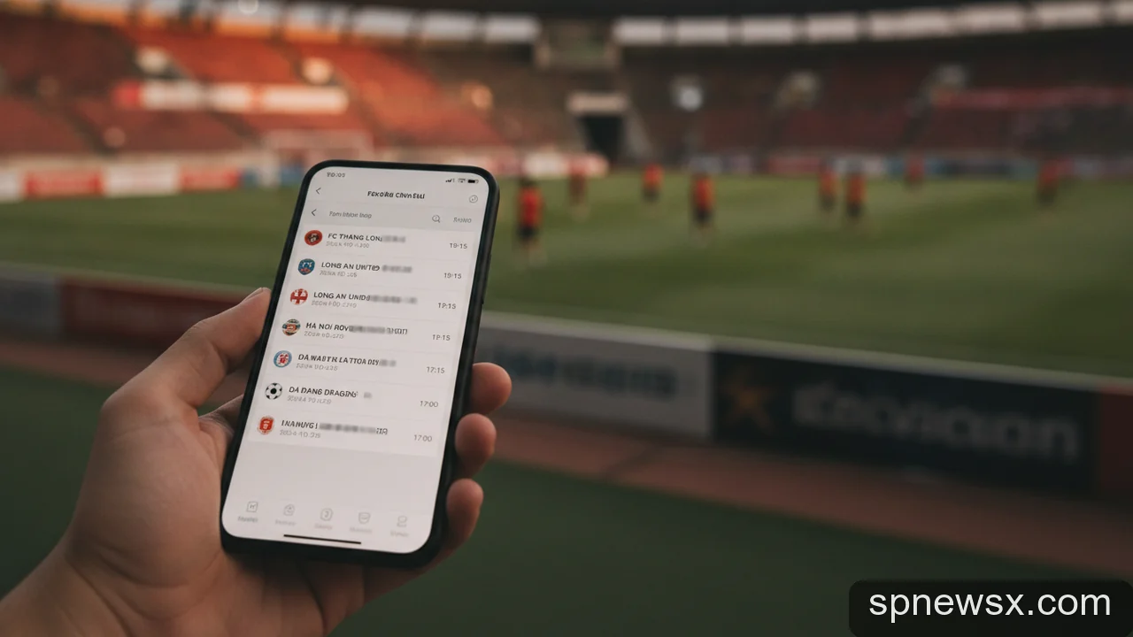 Minh họa cho Lịch V.League: Hướng dẫn kiểm tra tin tức chính xác, tránh thông tin sai lệch