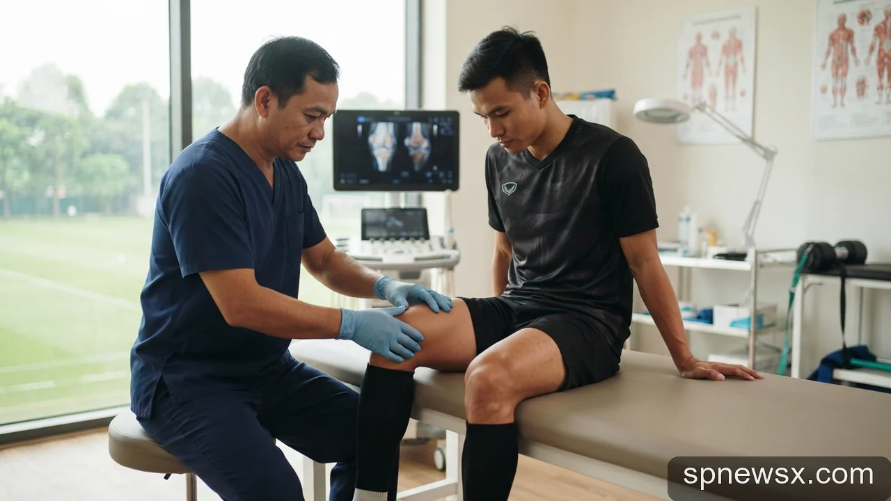 Minh họa cho Quy trình kiểm tra y tế bắt buộc trước khi ký hợp đồng với cầu thủ mới